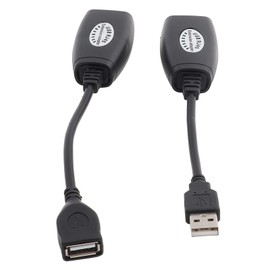 Ejoyous USB to RJ45 Ethernet Adapter, USB Network Adapter Cat5 Cat6 USB 2.0 Female Ethernet Male Plug Connector, for Laptop Desktop PC Plug & Play