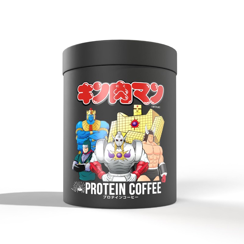 キン肉マン×メガロス プロテインコーヒー 悪魔超人パッケージ スティックタイプ 1本7.5ｇ 30本入り たんぱく質6.1g 無糖 uccコーヒー鑑定士監修