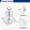 PATIKIL 300pcs Self Stick Insulation Pins 2-1/2inch, 1.5 Inch Self
