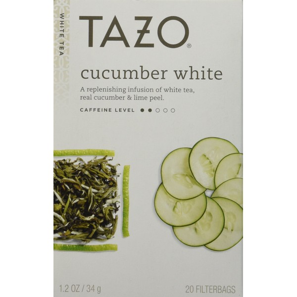 Tazo Cucumber White 20 Bags