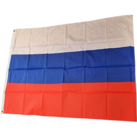 NWFlags Russia Flag 3ft x 2ft 75d Premium Polyester Suitable For Flagpoles | Strong Polyester 3x2 foot material Russian flag with Eyelets