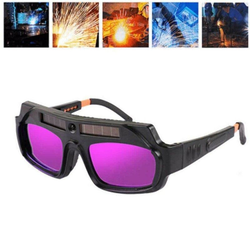 TEAMWILL Welding Goggles Mask Auto Darkening Glasses Resist Ultraviolet Eyes