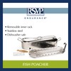 RSVP International Endurance Collection Fish Poaching Set, 18 inch, Stainless