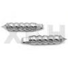 SMT- Chrome Billet Calabash Footpegs Compatible With passenger Victory All