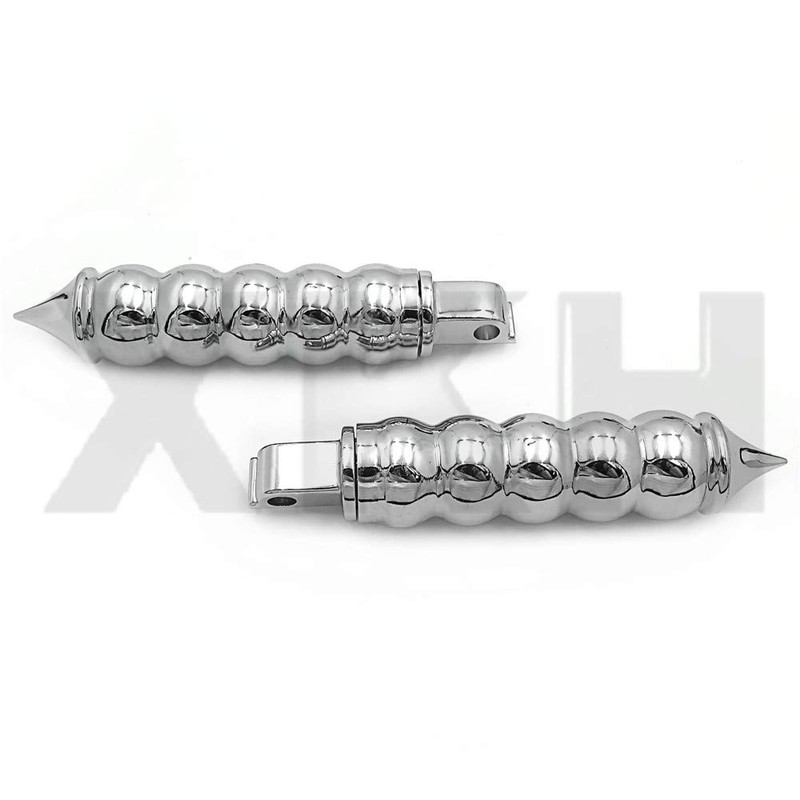 SMT- Chrome Billet Calabash Footpegs Compatible With passenger Victory All