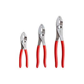 TEKTON Slip Joint Pliers Set, 3-Piece (6-1/2, 8, 10 in.) | PGA10103 | Made in USA