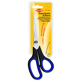 Kleiber 92092 Household Scissors, Steel, Blue, Black, 215 mm