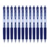 Uni-Ball Signo Retractable Gel Pens, Ultra Micro Point, 0.38mm, Blue,