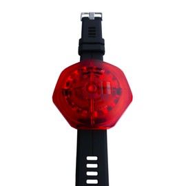 Call Signal Watch - Underwater Noise Maker for Divers - Wrist Communication Device - Signal Transmitter in 7 Colours (Fire Red)