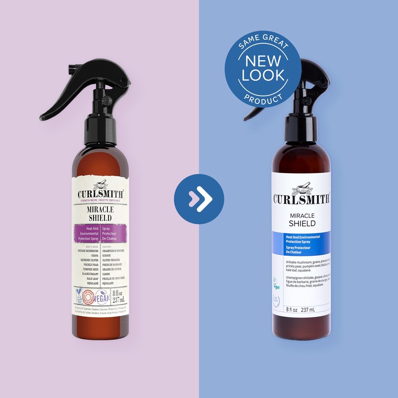 CURLSMITH - Miracle Shield, Protein-Rich Hair Protection Spray for All