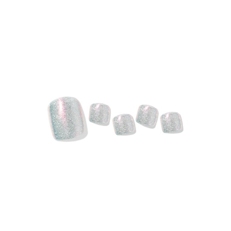 Shop Gel Mirror Silver Sticky Gel Pedi 22pcs / 샵젤