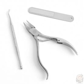 Personal Grooming Tool Nail Set 3 Types, 3 Set for home beauty and portable care accessory, Korean Import, and Care, Everyday Use, Travel, Home or, Option 2