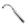 Exhaust Muffler Pipe Motorized Bicycle Engine Muffle Tailpipe Exhaust Pipe