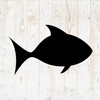 Fish Wall Decals Silhouette - Fish Wall Stickers - Fish