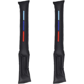 Voarge 2pcs Car Seat Crevice Gap Filler PU Faux Leather Car Seat Crevice Gap Filler Slot Plug Cover Pad For Universal Fit Compatible, 46cm