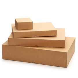 MOMONI 13 Premium Kraft Gift Boxes with Lids of Assorted Sizes with 4 inch Deep Robe Boxes- Wrapping Boxes Set Christmas Gift Boxes for Christmas Gifts, Birthday, Mother's Day, Birthday and More