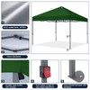 COOSHADE Durable Easy Pop Up Canopy Tent 10x10Ft, Forest Green