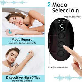 Dispositivo para Dormir, Neurocontrol para Ansiedad, Dispositivo para la Nnsiedad, Asistencia para el Sueño Nocturno Portátil, Mejorar La Ansiedad Del Sueño, Neurocontrol para el Insomnio y Ansiedad