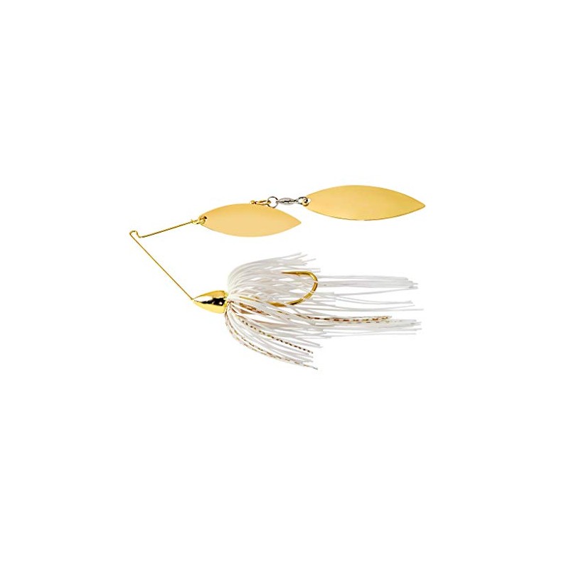 War Eagle WE38GW01G War 3/8 Double Willow Gold Frame White