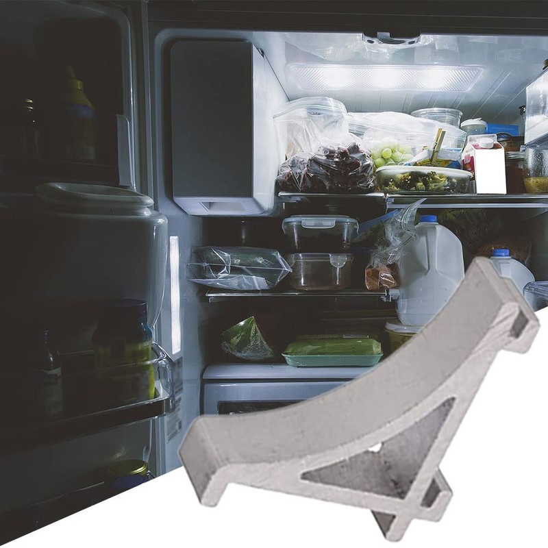12 Pcs Refrigerator Shelf Clips Silver Fridge Cooler Shelf Support