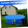 MERRYHAPY 10-foot Diameter Round Pool Cover Weatherproof Ideal for Inflatable