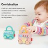 Lock Key Toy DIY Early Education Sorting Matching Fun Cartoon