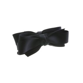 VINGTAINE H7254-BK- Elegant Ribbon, Banana Clip, Hair Clip, Women's, Hair Accessories, Office, Mature Style, Elegant