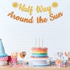 Half Way Around the Sun Banner, Sun Half Birthday Party