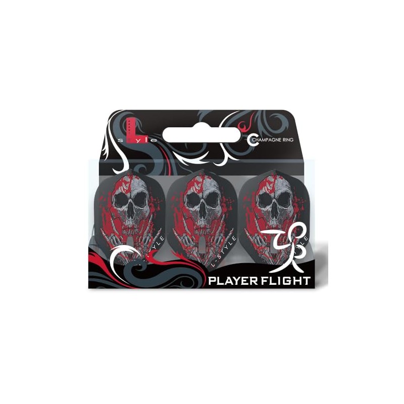 L-Style Pro L1 Ryan Searle V3 Clear Black Dart Flights