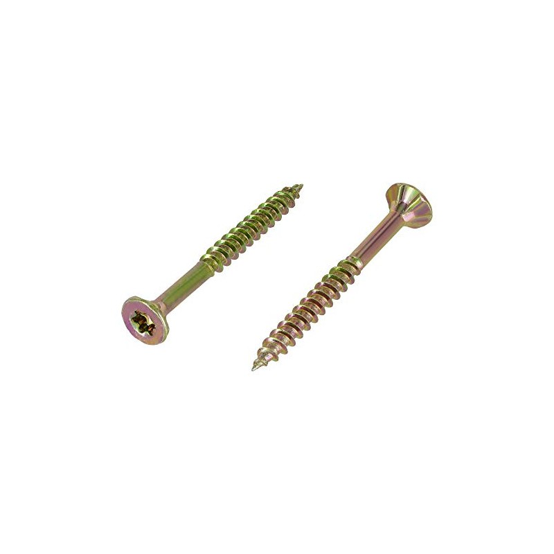 Pack of 200 Torx Chipboard Screws 4.0 x 70 mm
