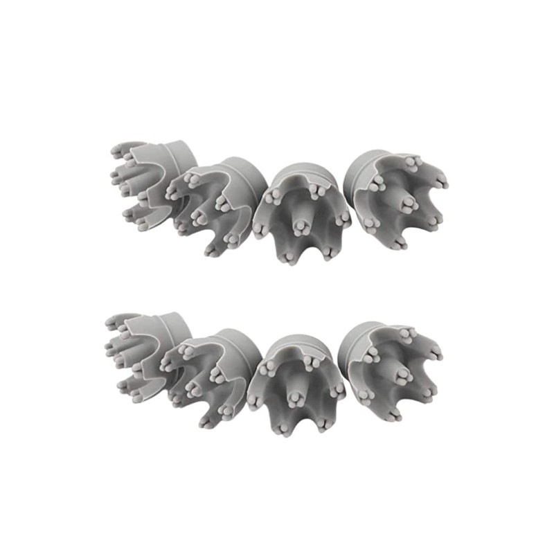 EXCEART Massager Head Electric Head Massager Replacement Head Kneading Vibrating