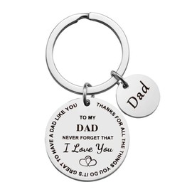 Dad Keychain Father Gifts for Daddy Dad Christmas Birthday Gifts from Daughter Son…