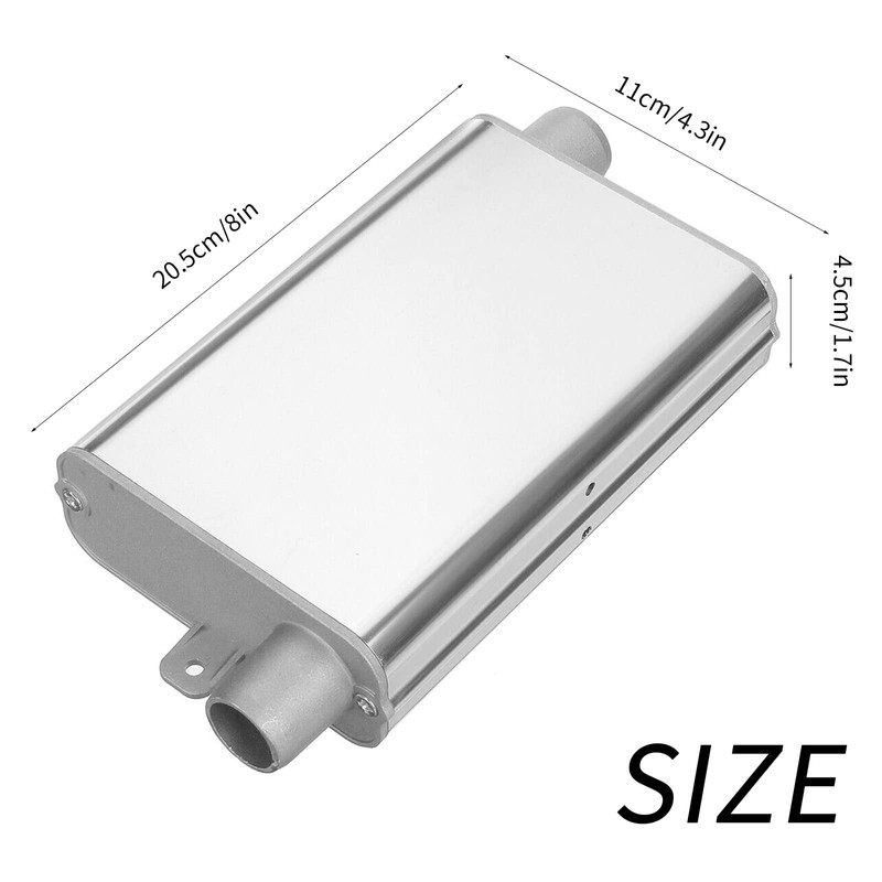 Exhaust Silencer for Parking Heating, Silencer Set, Exhaust Silencer Kit