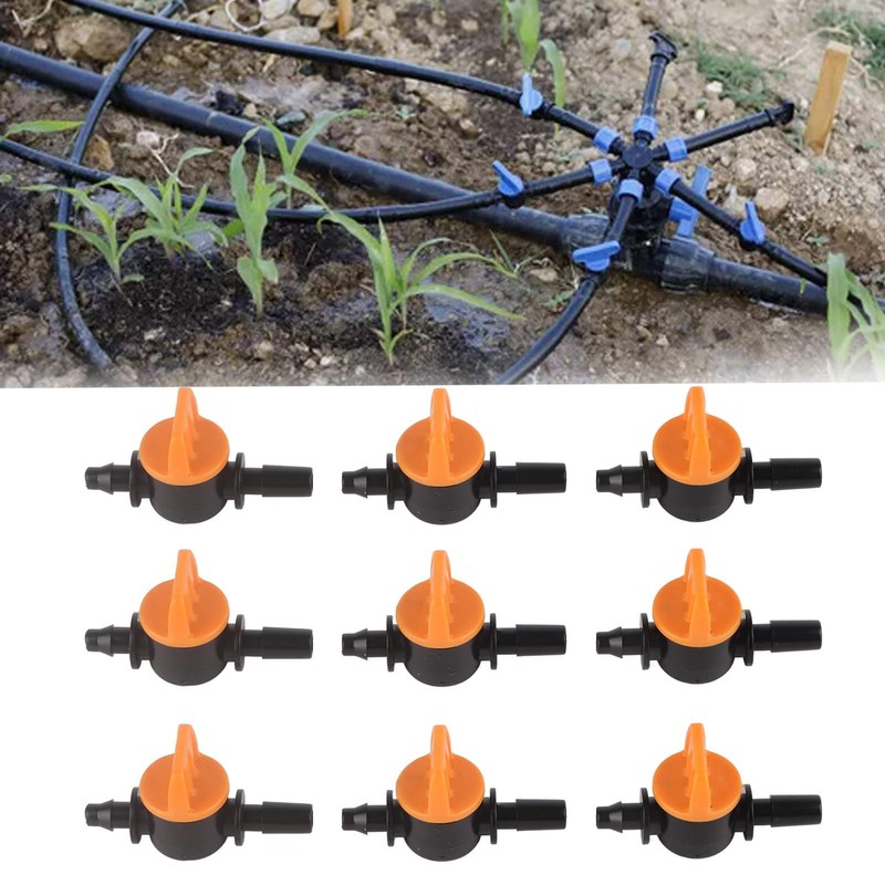 Haofy Drip Irrigation Valve 4/7 mm Outer Diameter 6 mm/0.2