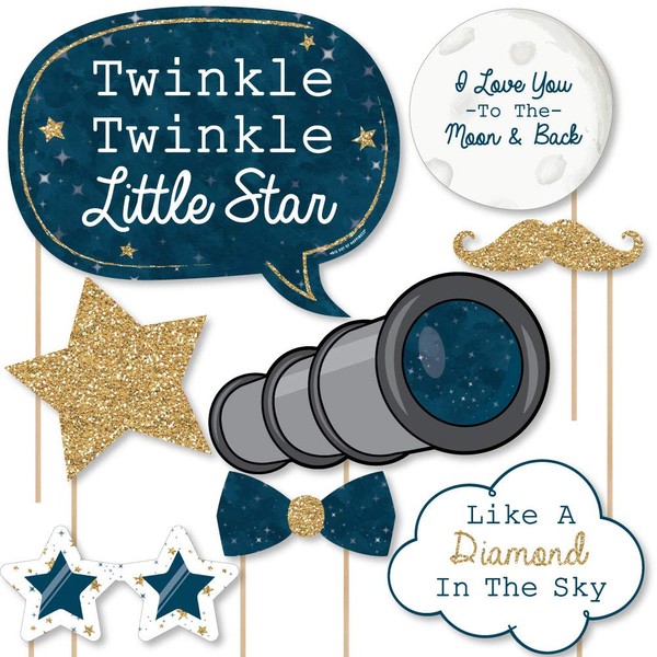 Twinkle Twinkle Little Star - Baby Shower or Birthday Photo