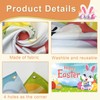 Happy Easter Banner Easter Decoration Backdrop 71 x 45 Inch