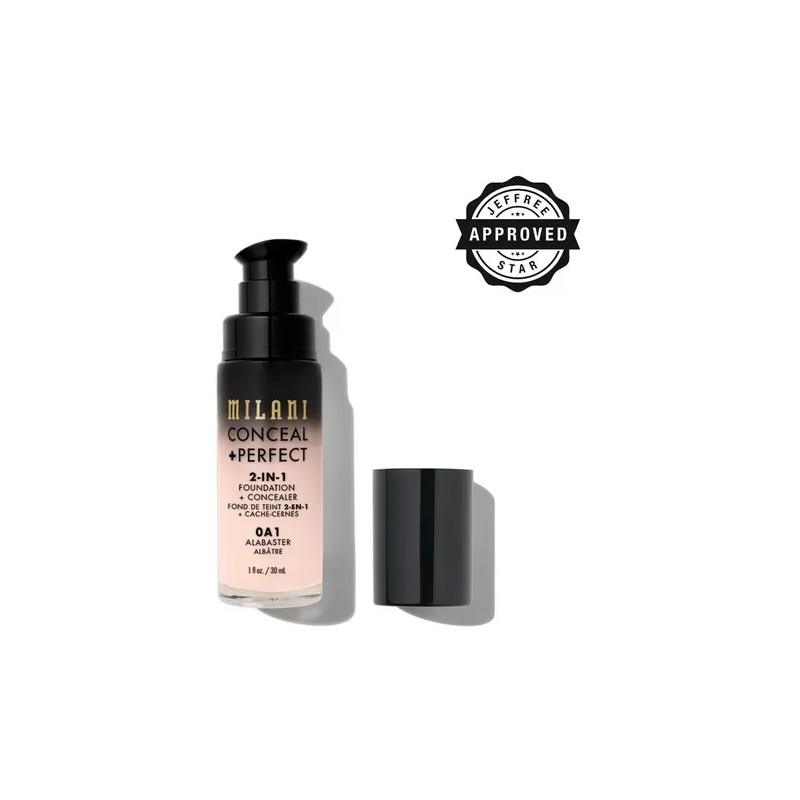Conceal+perfect 2-in-1 Foundation+concealer 0a1 Alabaster