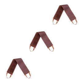 Ipetboom 3 Pcs Back Applicator Back Stretching Belt Tanning Oil Strip Tanning Back Lotion Self Tanning Mitt Applicator Sun Gloves Tape Sun Protection Flocking Suite