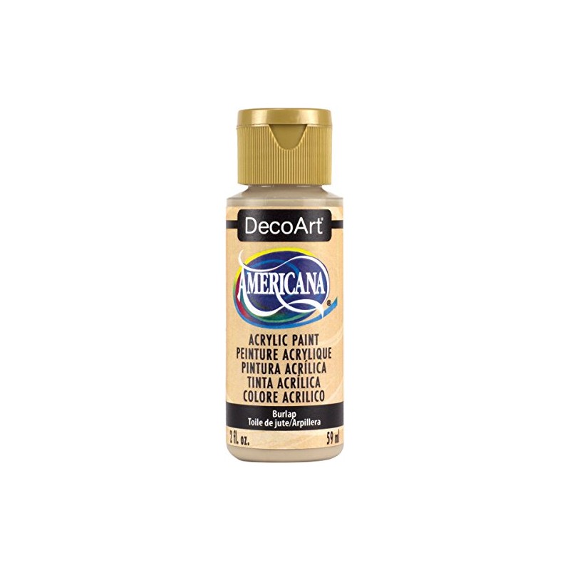 DecoArt Americana Acrylic Paint, 2-Ounce, Burlap