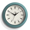 Jones Clocks® Ketchup wall clock | Retro round clock |