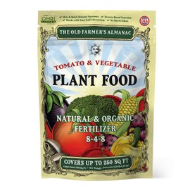 The Old Farmer's Almanac 2.25 lb. Organic Tomato & Vegetable Plant Food Fertilizer (Case of 8 Bags)