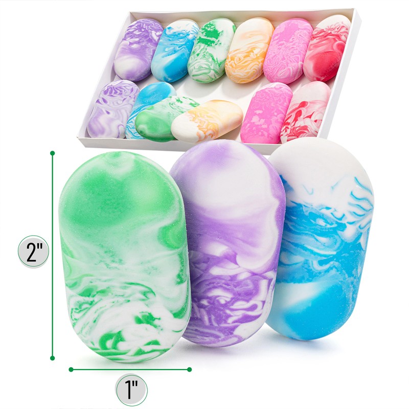 Mr. Pen- Erasers, 12 Pack, Marble Pencil Eraser, Erasers for