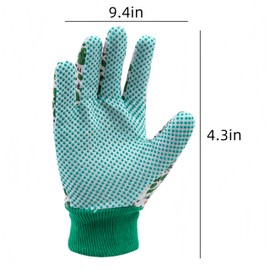 Ai-OUMLEEF Gardening Gloves for Women,4 pairsThorn Proof Ladies Work Gloves,Non-Slip Grip Gardening Gloves,Floral Garden Gloves with Elastic Cuffs and Non-Slip for Yard/Farm/Gardening