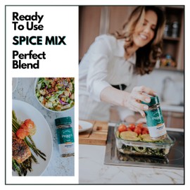 My Secrets Peggy's Food Perfect Seasoning Mix – No Sodium Spice Mix – Perfect Blend of Herbs and Spices – Delicious Spice Mix for Everything