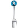 Round Panda Child Fork Blue