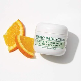 Mario Badescu Mascarilla iluminadora con vitamina C para todo tipo de piel | Mascarilla facial que ilumina la piel y destapa los poros | Formulado con