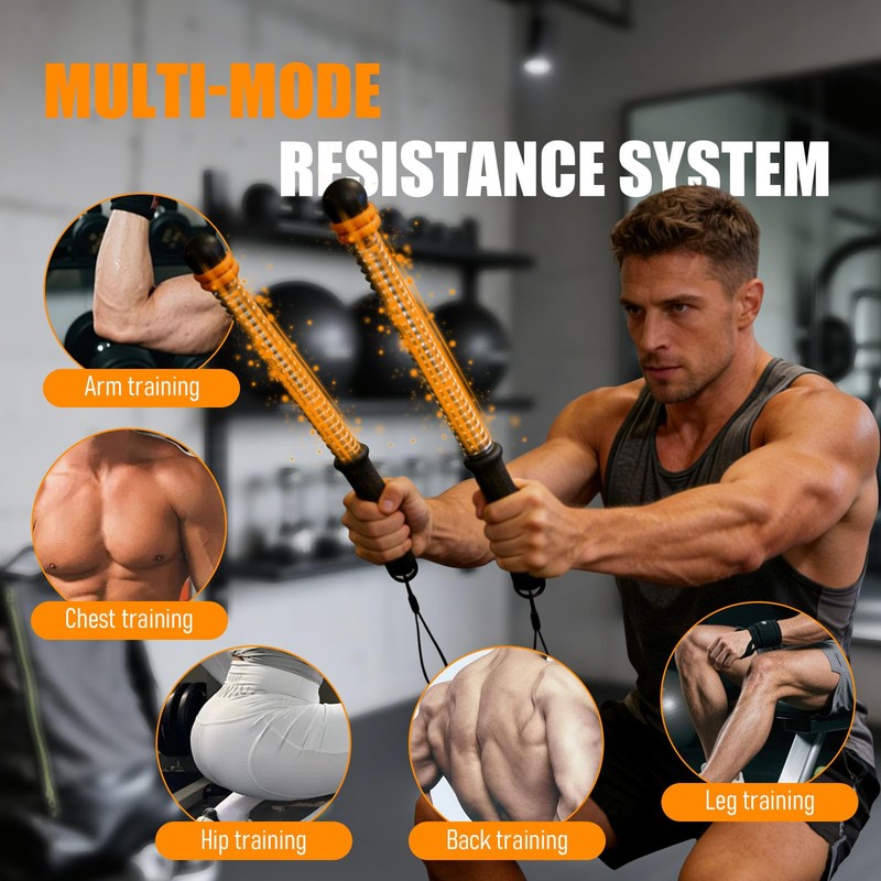 2026 New Ropeless Battle Ropes Adjustable Weight - Weighted Cordless