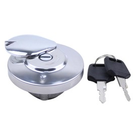ApplianPar Fuel Gas Tank Fuel Filler Door Cover Cap Lock with Keys for Honda Rebel CA125 CA250 450,Rebel CMX250 CMX250C,MAGNA 250 750