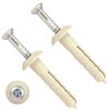 TERF® Nylon Hammer Fixing Mushroom Head Zinc 6.0mm X 60mm