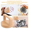 Wood Baren for Printmaking, Beech Block Printing Tool Printing Press